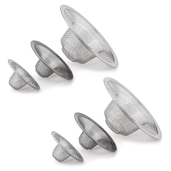 other bath & toilet supplies 6pcs kitchen bathroom sink mesh strainer stainless steel, large medium and small (pack of 6)
other bath & toilet supplies 6pcs kitchen bathroom sink mesh strainer stainless steel, large medium and small (pack of 6)