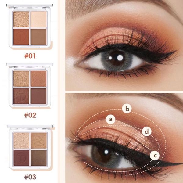 eye shadow o.two.o 4 colors matte eyeshadow palette makeup pigmented pallete high-intensity long-lasting make up cosmetics
eye shadow o.two.o 4 colors matte eyeshadow palette makeup pigmented pallete high-intensity long-lasting make up cosmetics