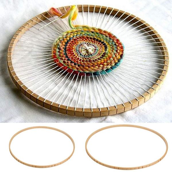 sewing notions & tools diy weaving round wooden knitting loom craft for handmade wall hangings household tool machine, Black
sewing notions & tools diy weaving round wooden knitting loom craft for handmade wall hangings household tool machine, Black