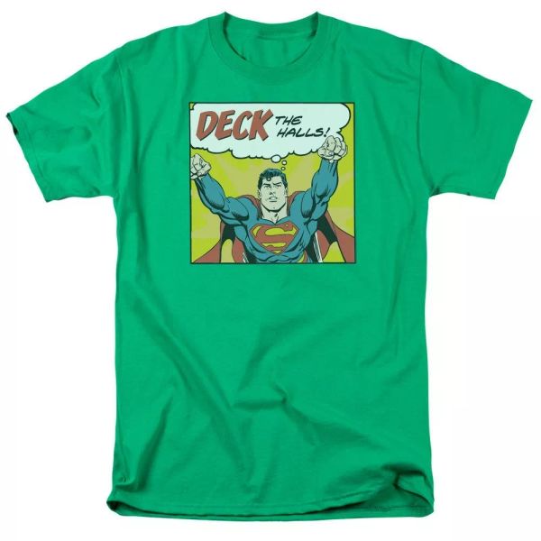 Christmas - Deck The Halls T-Shirt DC Comics Sizes S-3X NEW, White;black
Christmas - Deck The Halls T-Shirt DC Comics Sizes S-3X NEW, White;black