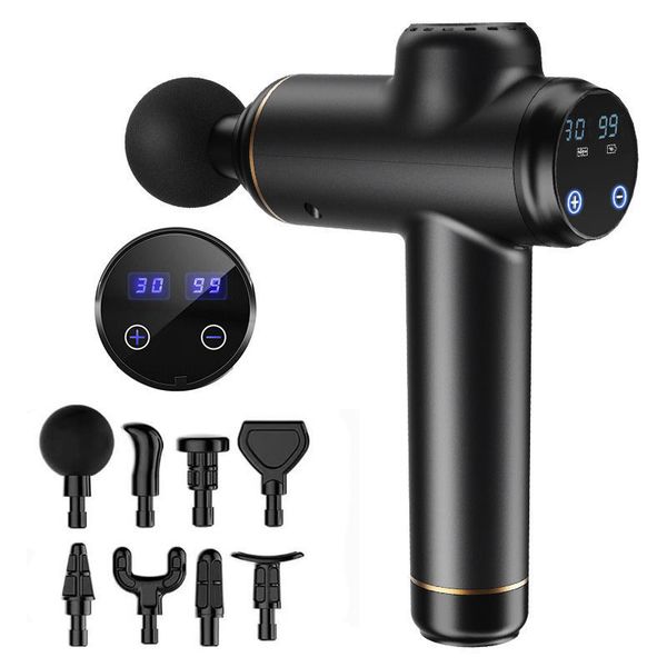 30 speeds lcd display massage gun deep muscle massager fascia muscle pain body neck exercising relaxation slimming relief 210324
30 speeds lcd display massage gun deep muscle massager fascia muscle pain body neck exercising relaxation slimming relief 210324