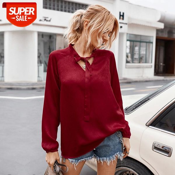 summer lace up bow velvet full sleeve blouse women v-neck ladies solid shirt 2021 new #l72i, White
summer lace up bow velvet full sleeve blouse women v-neck ladies solid shirt 2021 new #l72i, White