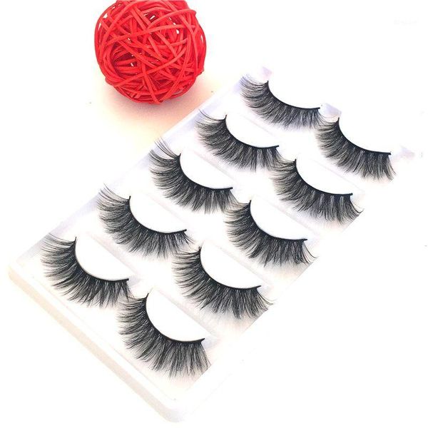 5 pairs 100% real mink eyelashes 3d natural false lashes soft eyelash extension makeup kit cilios1
5 pairs 100% real mink eyelashes 3d natural false lashes soft eyelash extension makeup kit cilios1