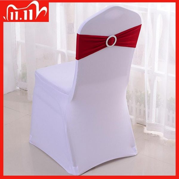 50pcs/lot stretch lycra spandex chair covers bands with buckle slider for wedding decorations wholesale sashes bow
50pcs/lot stretch lycra spandex chair covers bands with buckle slider for wedding decorations wholesale sashes bow