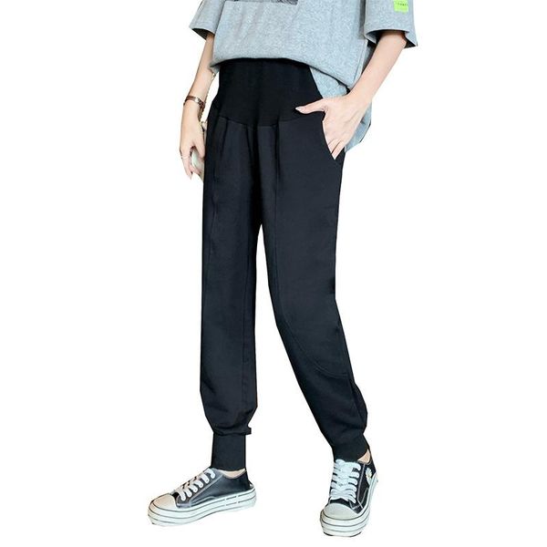 po shoot autumn and winter pregnant women's pants athletic loose plus-sized adjustable beam foot slimming lantern c maternity bottoms, White
po shoot autumn and winter pregnant women's pants athletic loose plus-sized adjustable beam foot slimming lantern c maternity bottoms, White