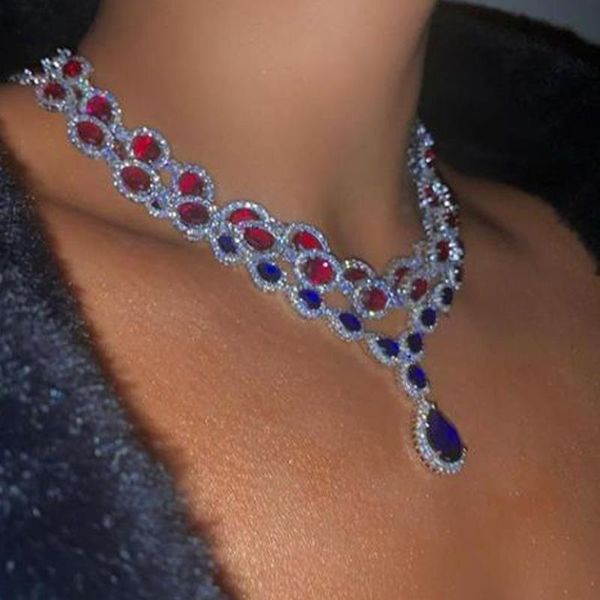 pendant necklaces stonefans geometric water drop crystal necklace stone jewelry for women statement oval rhinestone chain choker, Silver
pendant necklaces stonefans geometric water drop crystal necklace stone jewelry for women statement oval rhinestone chain choker, Silver