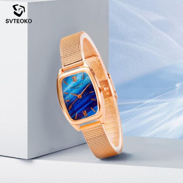 wristwatches svteoko watch for women 2021 luxury women's watches fashion ladies quartz bracelet clock gift relogio feminino saat, Slivery;brown
wristwatches svteoko watch for women 2021 luxury women's watches fashion ladies quartz bracelet clock gift relogio feminino saat, Slivery;brown