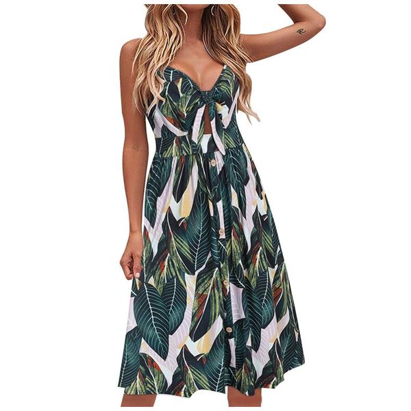 casual dresses summer dress women bow tie on chest printed v-neck high-waist sling a-line sundress loose femme robe, Black;gray
casual dresses summer dress women bow tie on chest printed v-neck high-waist sling a-line sundress loose femme robe, Black;gray