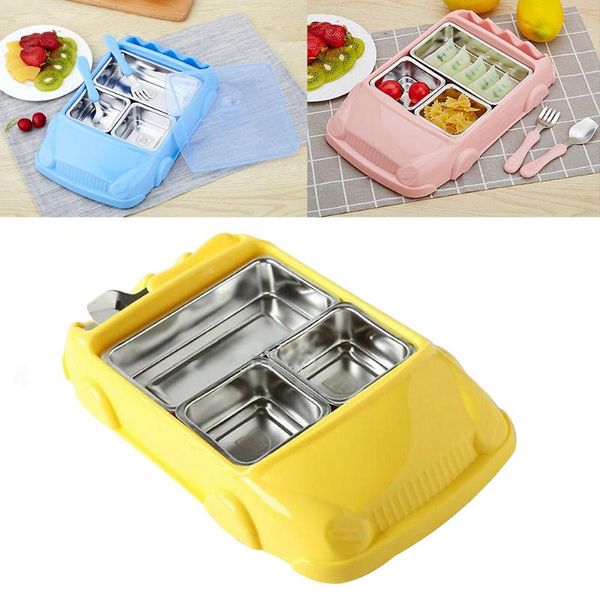 cute children cartoon car lunch box stainless steel divided plates tray set dinnerware bento student kids sets
cute children cartoon car lunch box stainless steel divided plates tray set dinnerware bento student kids sets