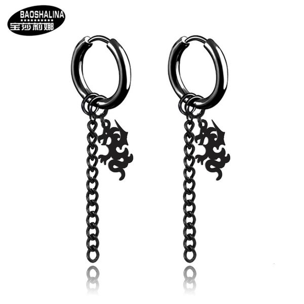 studs earrings rosalina no ear hole titanium steel dragon male piercing stainless tassel, Golden;silver
studs earrings rosalina no ear hole titanium steel dragon male piercing stainless tassel, Golden;silver