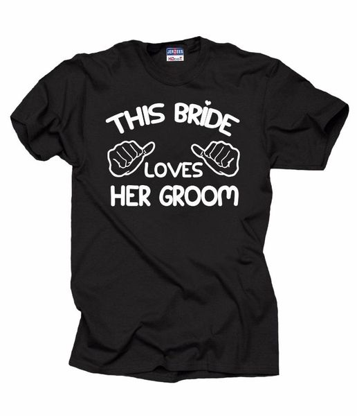 men's t-shirts gift for bride this loves her groom fitness clothing man print bottoming t-shirt, White;black
men's t-shirts gift for bride this loves her groom fitness clothing man print bottoming t-shirt, White;black