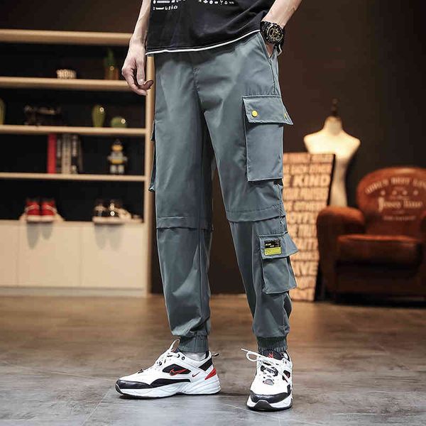men's pants autumn cargo slacks small feet hip hop casual male track joggers trousers fashion harajuku men pant bwqh, Black
men's pants autumn cargo slacks small feet hip hop casual male track joggers trousers fashion harajuku men pant bwqh, Black