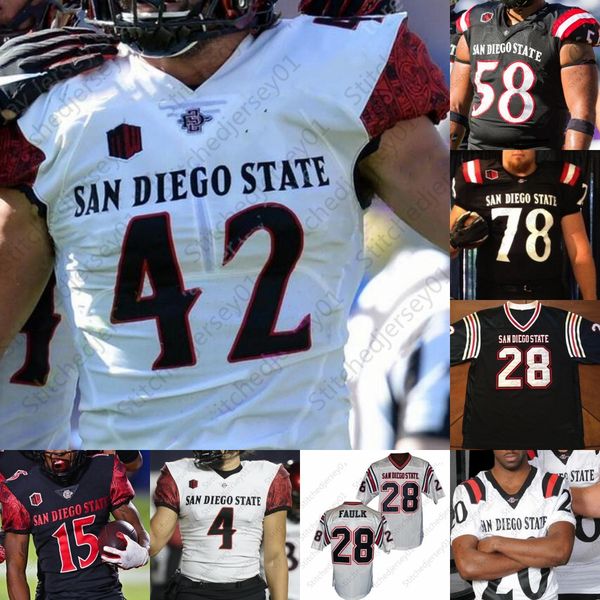 custom san diego state aztecs football jersey 28 marshall faulk 65 cameron thomas 68 myles cheatum 20 rashaad penny 57 keshawn banks ncaa co, Black
custom san diego state aztecs football jersey 28 marshall faulk 65 cameron thomas 68 myles cheatum 20 rashaad penny 57 keshawn banks ncaa co, Black