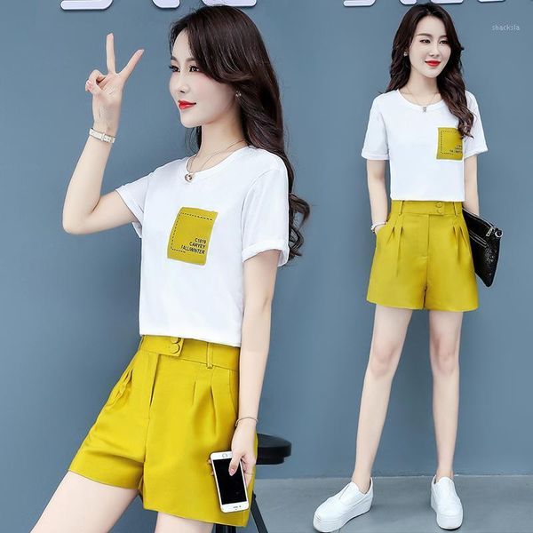 women's fashion pocket patch white t-shirts+shorts suits female casual short sleeve two piece sets tracksuits, Gray
women's fashion pocket patch white t-shirts+shorts suits female casual short sleeve two piece sets tracksuits, Gray