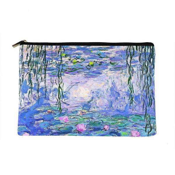 cosmetic bags & cases wome monet water lilies printed make up bag fashion women cosmetics organizer for travel colorful storage lady
cosmetic bags & cases wome monet water lilies printed make up bag fashion women cosmetics organizer for travel colorful storage lady