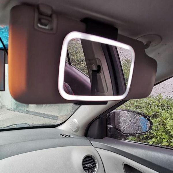 universal car sun visor mirror with battery makeup baby silver-plated other interior accessories
universal car sun visor mirror with battery makeup baby silver-plated other interior accessories