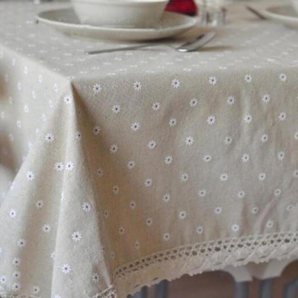 pastoral flower home tablecloth decoration cotton linen table cloth lace rectangular daisy floral cover dust proof zc016
pastoral flower home tablecloth decoration cotton linen table cloth lace rectangular daisy floral cover dust proof zc016