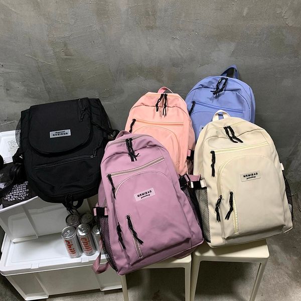 fashion women backpack lapdaypack solid color school bags for girls student waterproof bookbags travel bagpack
fashion women backpack lapdaypack solid color school bags for girls student waterproof bookbags travel bagpack