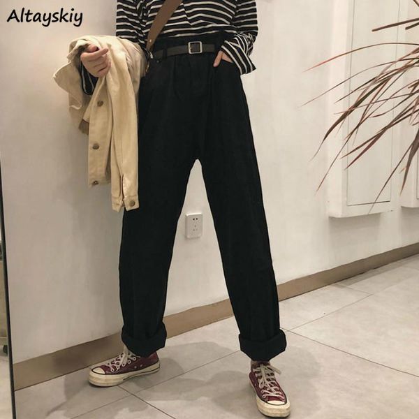 straight jeans women solid spring harajuku loose boyfriends slim trendy full length elastic waist classic denim trousers female women's, Blue
straight jeans women solid spring harajuku loose boyfriends slim trendy full length elastic waist classic denim trousers female women's, Blue
