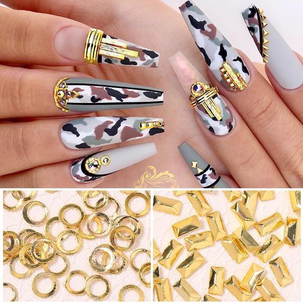 gold silver rivet nails rhinestones stones cicle retangle hollow star seashell meatal 3d nail art decoration manicures tips1, Silver;gold
gold silver rivet nails rhinestones stones cicle retangle hollow star seashell meatal 3d nail art decoration manicures tips1, Silver;gold