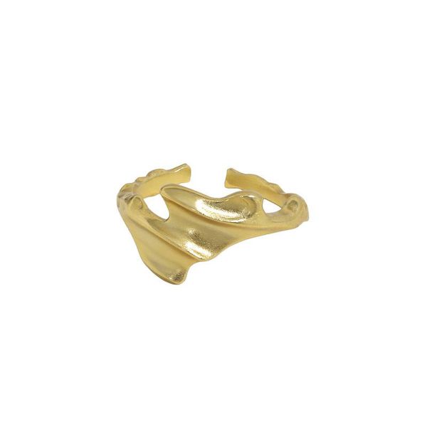cluster rings 18k gold authentic s925 sterling silver fine jewelry irregular texture ring adjust women tlj1631, Golden;silver
cluster rings 18k gold authentic s925 sterling silver fine jewelry irregular texture ring adjust women tlj1631, Golden;silver