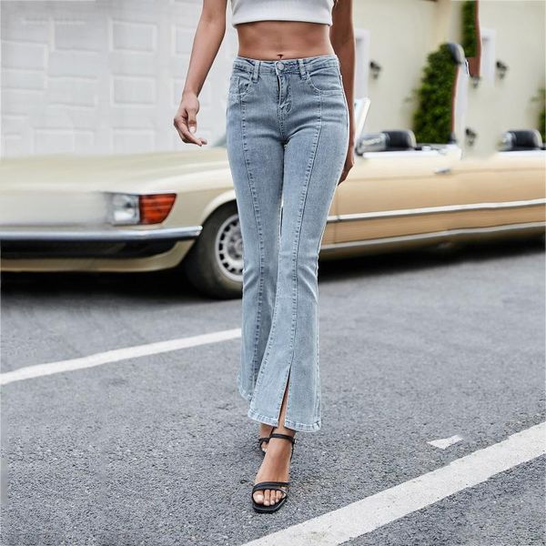 women's jeans fashion baggy high waist blue loose washed straight denim pants streetwear calça feminina #t2q 
women's jeans fashion baggy high waist blue loose washed straight denim pants streetwear calça feminina #t2q