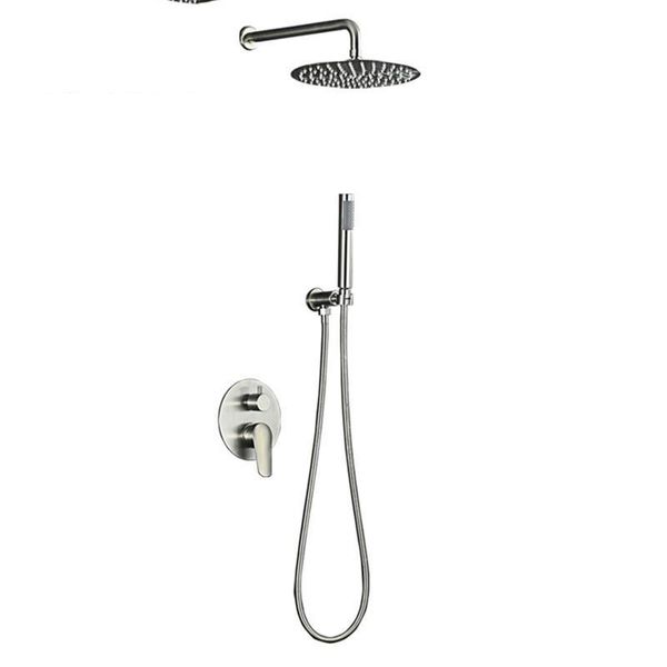 bathroom shower sets modern lead-sus304 faucet wall mount 8''-12'' rainshower& handshower system set brushed stainless
bathroom shower sets modern lead-sus304 faucet wall mount 8''-12'' rainshower& handshower system set brushed stainless