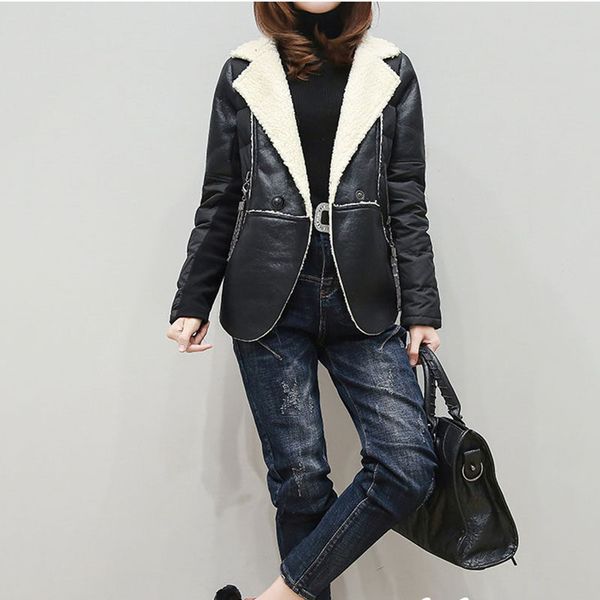 jacket plus size women short locomotive winter coat black woman sreetwear femme mode parkas lq508 9ej3, Black;brown
jacket plus size women short locomotive winter coat black woman sreetwear femme mode parkas lq508 9ej3, Black;brown