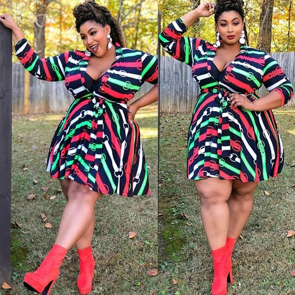 casual dresses big women plus size dres for wmen 4xl 5xl printed slim v-neck oversized elegant work office vestido boho clothing 2021, Black;gray
casual dresses big women plus size dres for wmen 4xl 5xl printed slim v-neck oversized elegant work office vestido boho clothing 2021, Black;gray