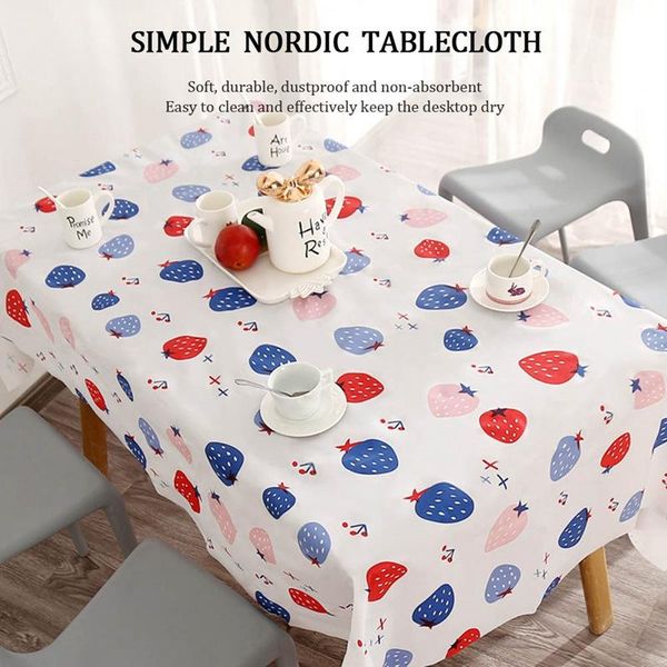 table cloth nordic simple waterproof and oil-proof pvc tablecloth cartoon fruit leaves pattern coffee tea home decor
table cloth nordic simple waterproof and oil-proof pvc tablecloth cartoon fruit leaves pattern coffee tea home decor