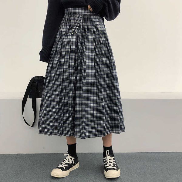 skirts vintage plaid skirt women preppy style patchwork design ladies high waist mid long summer usgo, Black
skirts vintage plaid skirt women preppy style patchwork design ladies high waist mid long summer usgo, Black