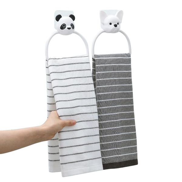 hooks & rails cute cartoon animal towel rack creative wall hanging holder organizer ring dog panda hand
hooks & rails cute cartoon animal towel rack creative wall hanging holder organizer ring dog panda hand