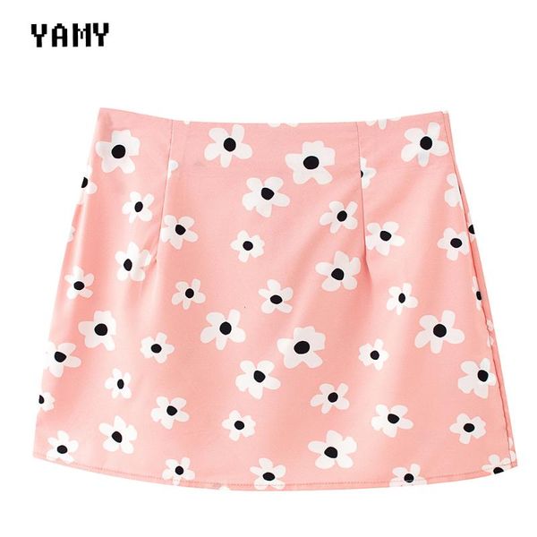 pink flower print elegant women satin mini faldas summer female kawaii high waist skirts fashion floral a line skirt 2021, Black
pink flower print elegant women satin mini faldas summer female kawaii high waist skirts fashion floral a line skirt 2021, Black