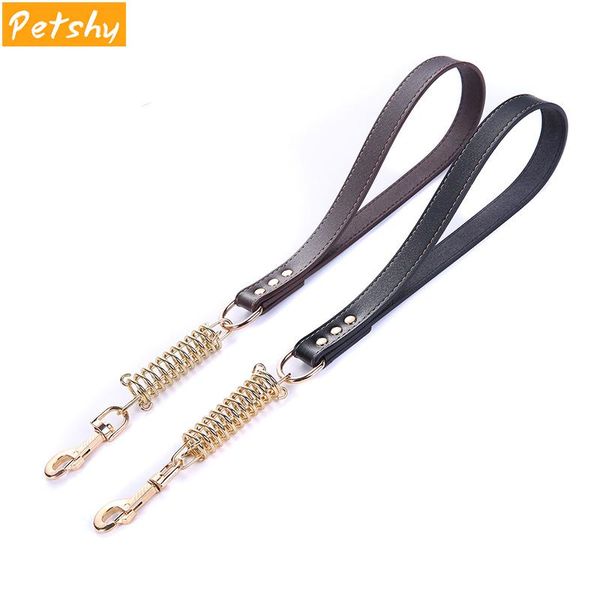 petshy leather buffer spring pets leashes short safety outdoor walking training dogs rope for medium large dog pet products collars &
petshy leather buffer spring pets leashes short safety outdoor walking training dogs rope for medium large dog pet products collars &