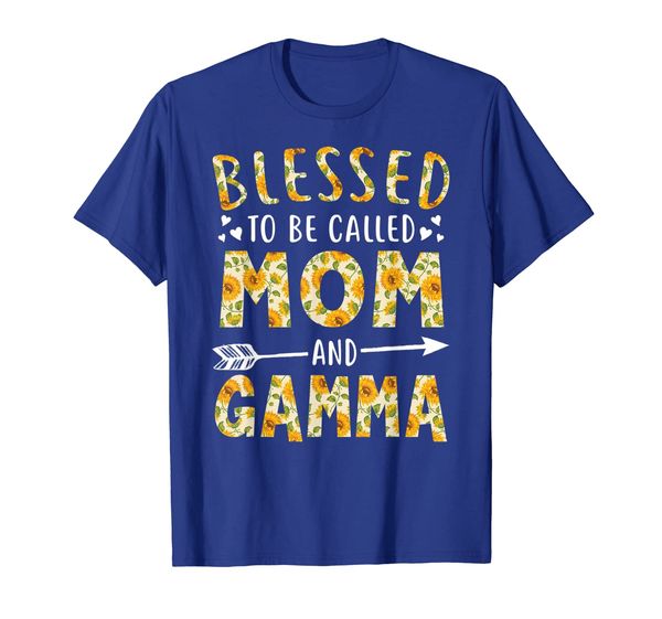 Blessed to Be Called Mom and Gamma Sunflower Tee Shirt, Mainly pictures
Blessed to Be Called Mom and Gamma Sunflower Tee Shirt, Mainly pictures