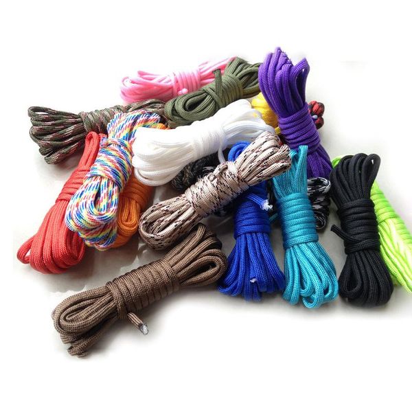outdoor gadgets multicolor diameter 4mm 7 stand cores paracord for survival parachute cord lanyard climbing camping rope hiking clothesline
outdoor gadgets multicolor diameter 4mm 7 stand cores paracord for survival parachute cord lanyard climbing camping rope hiking clothesline