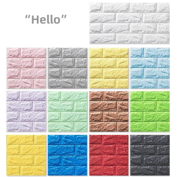 wall stickers 1pcs 3d brick diy waterproof self-adhesive foam panels for living room bedroomwallpapers home decor
wall stickers 1pcs 3d brick diy waterproof self-adhesive foam panels for living room bedroomwallpapers home decor