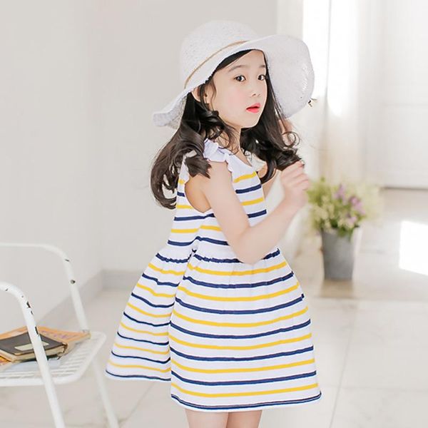 girl's dresses 2021 cotton striped girls princess dress korean children clothing 4-12 years old, Red;yellow
girl's dresses 2021 cotton striped girls princess dress korean children clothing 4-12 years old, Red;yellow