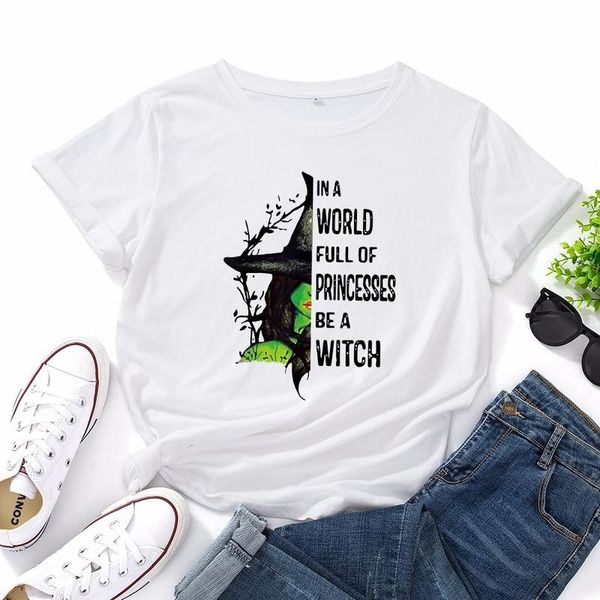 fashion summer t shirts women plus size 5xl cotton halloween witch print female short sleeve tshirts casual lady, White
fashion summer t shirts women plus size 5xl cotton halloween witch print female short sleeve tshirts casual lady, White