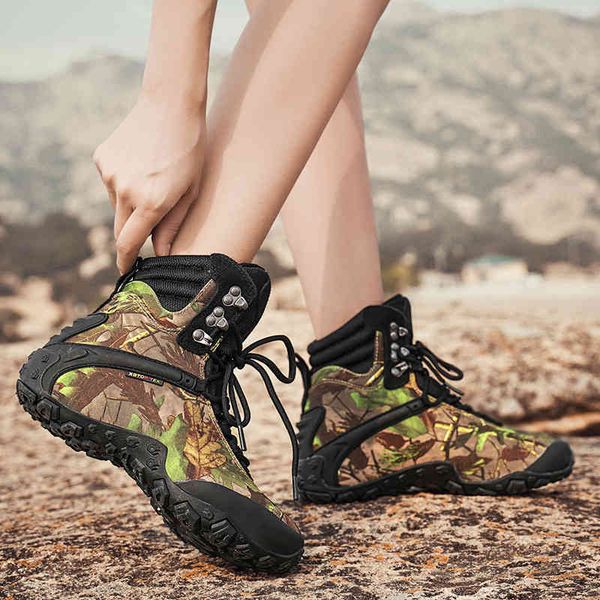 outdoor mountaineering shoes women's waterproof and anti-skid high camouflage hiking men's leather cross-country sports
outdoor mountaineering shoes women's waterproof and anti-skid high camouflage hiking men's leather cross-country sports