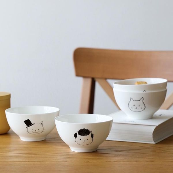 bowls 4.7 inch bone china cute bowl cartoon cat graffiti ceramic rice fruit small dish creative household tableware eco-friendly
bowls 4.7 inch bone china cute bowl cartoon cat graffiti ceramic rice fruit small dish creative household tableware eco-friendly