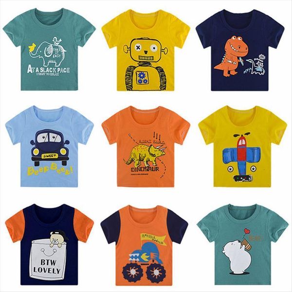 fashion summer children clothing baby boys girls t shirts cartoon print short sleeve thin cotton toddler kids shirt tees, Blue
fashion summer children clothing baby boys girls t shirts cartoon print short sleeve thin cotton toddler kids shirt tees, Blue