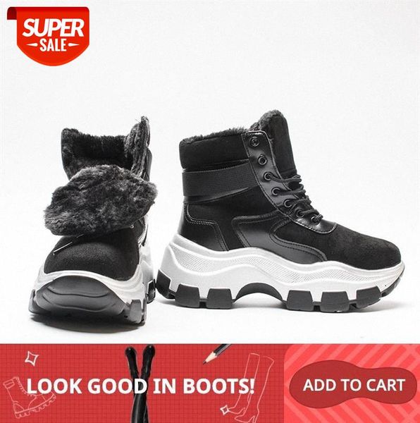 fujin women boots platform 2021 new winter plush fur shoes retro female breathable boots female warm snow sneaker booties #af7u
fujin women boots platform 2021 new winter plush fur shoes retro female breathable boots female warm snow sneaker booties #af7u