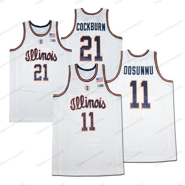 illinois fighting illini ayo dosunmu kofi cockburn college basketball jersey men's all stitched white size s-xxxl, Black
illinois fighting illini ayo dosunmu kofi cockburn college basketball jersey men's all stitched white size s-xxxl, Black