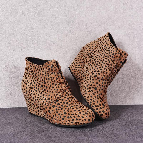 boots leopard ankle women female casual shoes woman platform high increased heels botas mujer 2021 feminina ladies sexy, Black
boots leopard ankle women female casual shoes woman platform high increased heels botas mujer 2021 feminina ladies sexy, Black