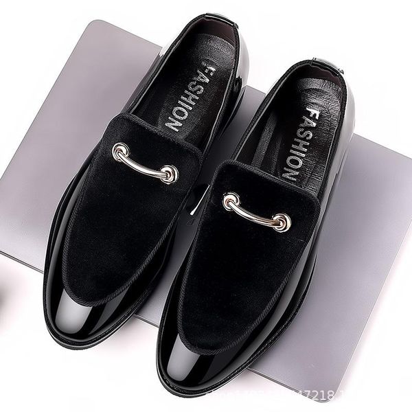 Dress Shoes Luxry Men Loafers Slip On Moccasins Casual Man Party Wedding Flats Zapatos Hombre Formal Plus Size 38-48