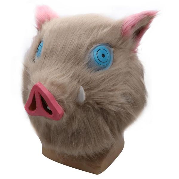party masks anime demon slayer kimetsu no yaiba hashibira inosuke cosplay mask pig cotton plush helmet masquerade props
party masks anime demon slayer kimetsu no yaiba hashibira inosuke cosplay mask pig cotton plush helmet masquerade props