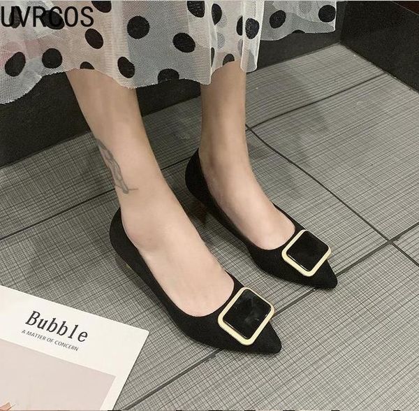dress shoes 2021 female high heels fashion all-match solid color vamp personality metal decoration trend studio, Black
dress shoes 2021 female high heels fashion all-match solid color vamp personality metal decoration trend studio, Black