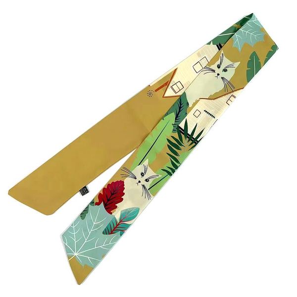 scarves &dolphin charming girl narrow long skinny scarf 100x7cm white cat tiger chiffon silky tie ribbon headbands choker streamer, Blue;gray
scarves &dolphin charming girl narrow long skinny scarf 100x7cm white cat tiger chiffon silky tie ribbon headbands choker streamer, Blue;gray