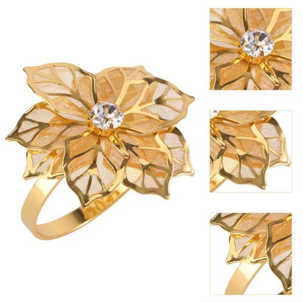 napkin rings 24pcs decorative alloy ring flower holder wedding party dinner table decor (golden)
napkin rings 24pcs decorative alloy ring flower holder wedding party dinner table decor (golden)
